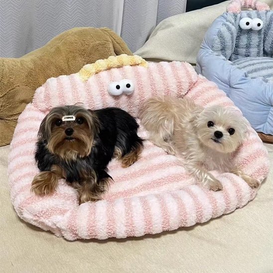 Canapé pour chien - Chien patte velours