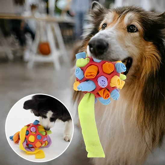 Tapis de fouille chien - Chien patte velours